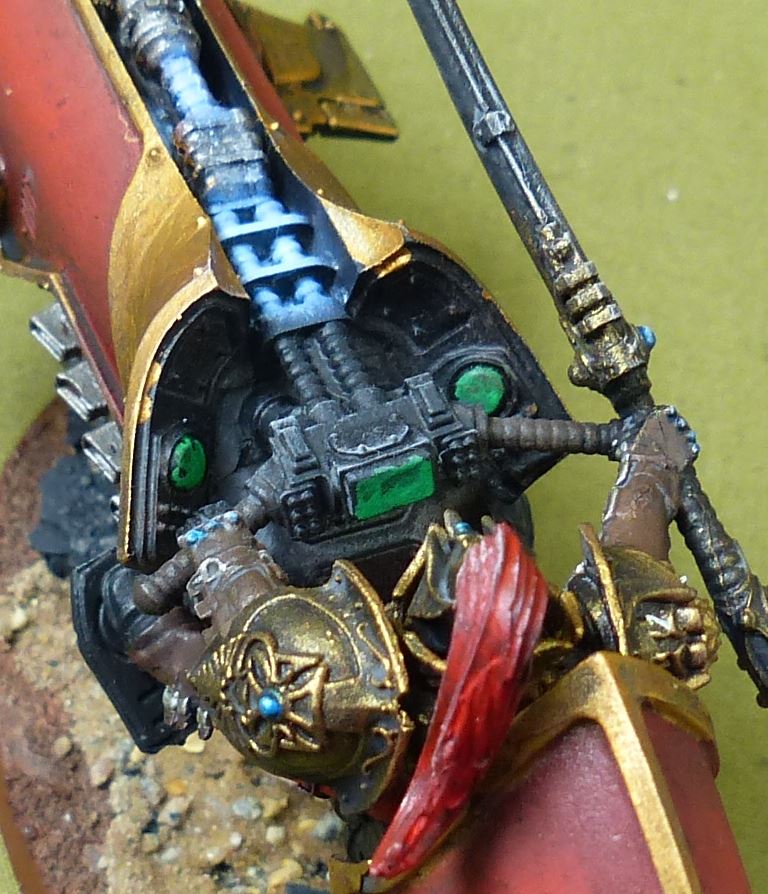 Legio Custodes Gyrfalcon Pattern Jetbike painted - Adeptus Custodes - Warhammer 40K #30E
