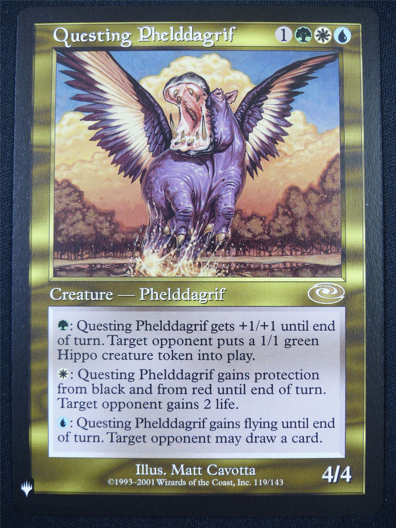 mtg phelddagrif commander deck Questing Phelddagrif - PLS