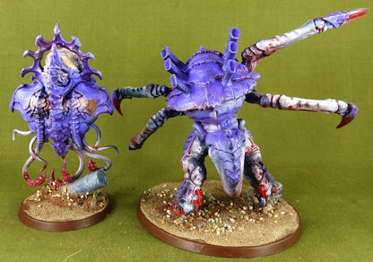 Horrors of the hive - Tyranids - Painted - Warhammer AoS 40k #2V4