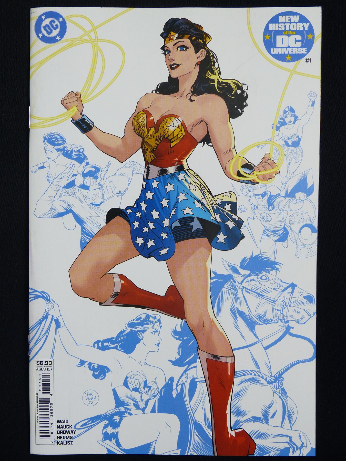 NEW history of the DC universe #1 - Aug 2025 DC Comic #1F1
