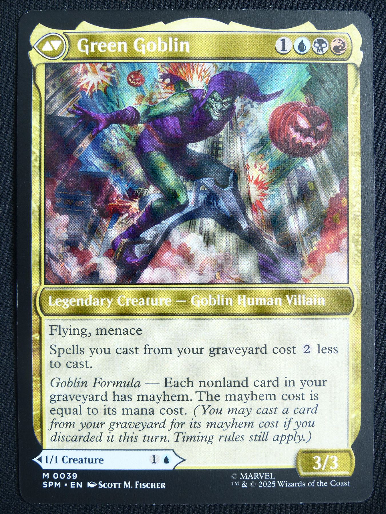 Norman Osborn - SPM - Mtg Card #1ZV