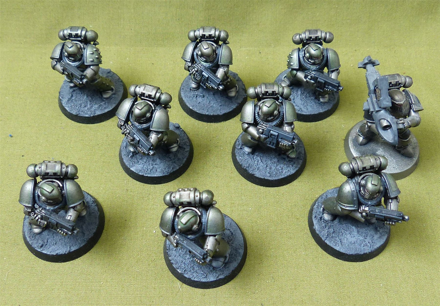 MKIV Space Marines set of 9 - Adepta Astartes - Warhammer Horus Heresy #2ZW