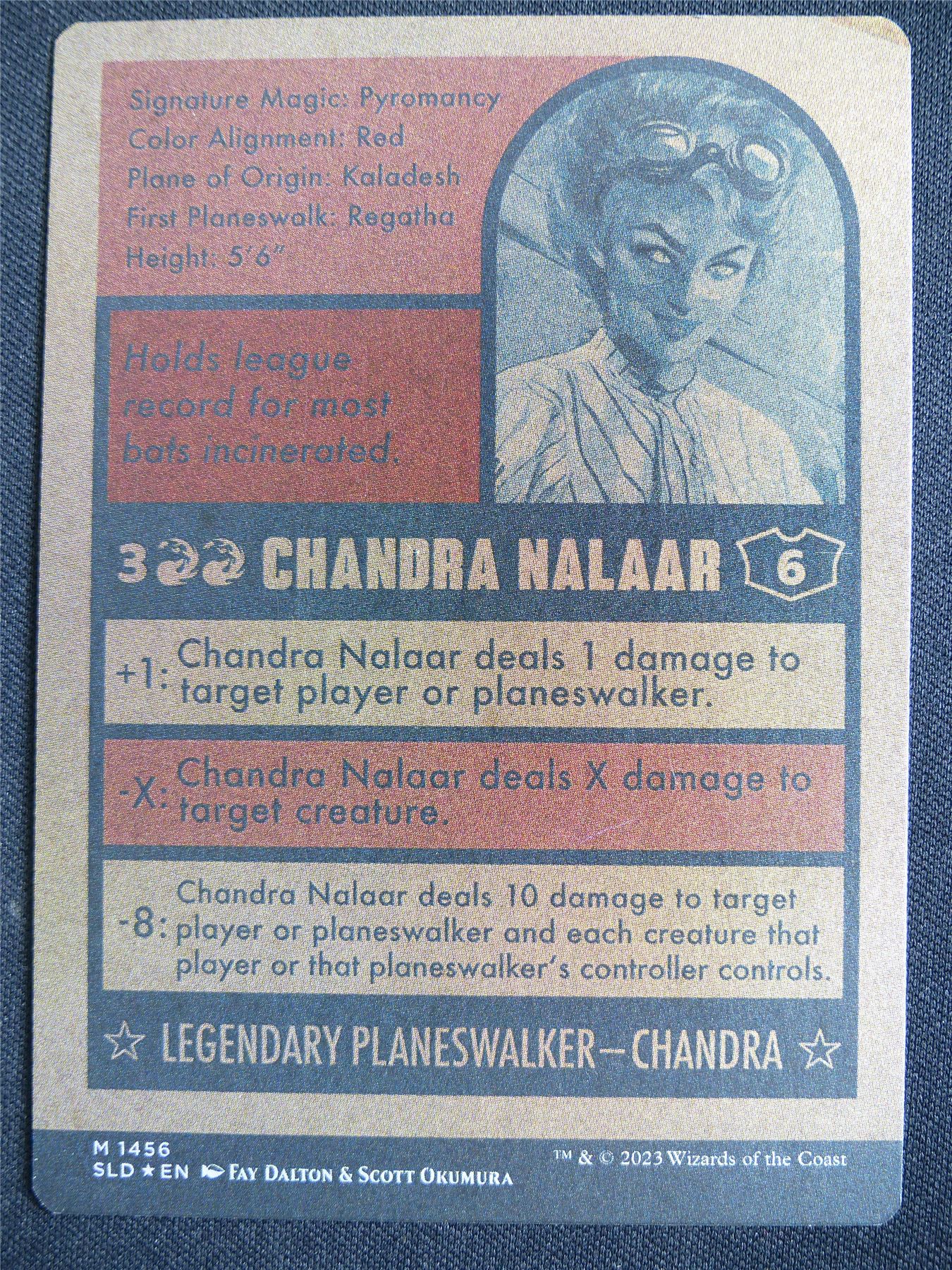 Chandra Nalaar Borderless Foil - SLD - Mtg Card #3IZ