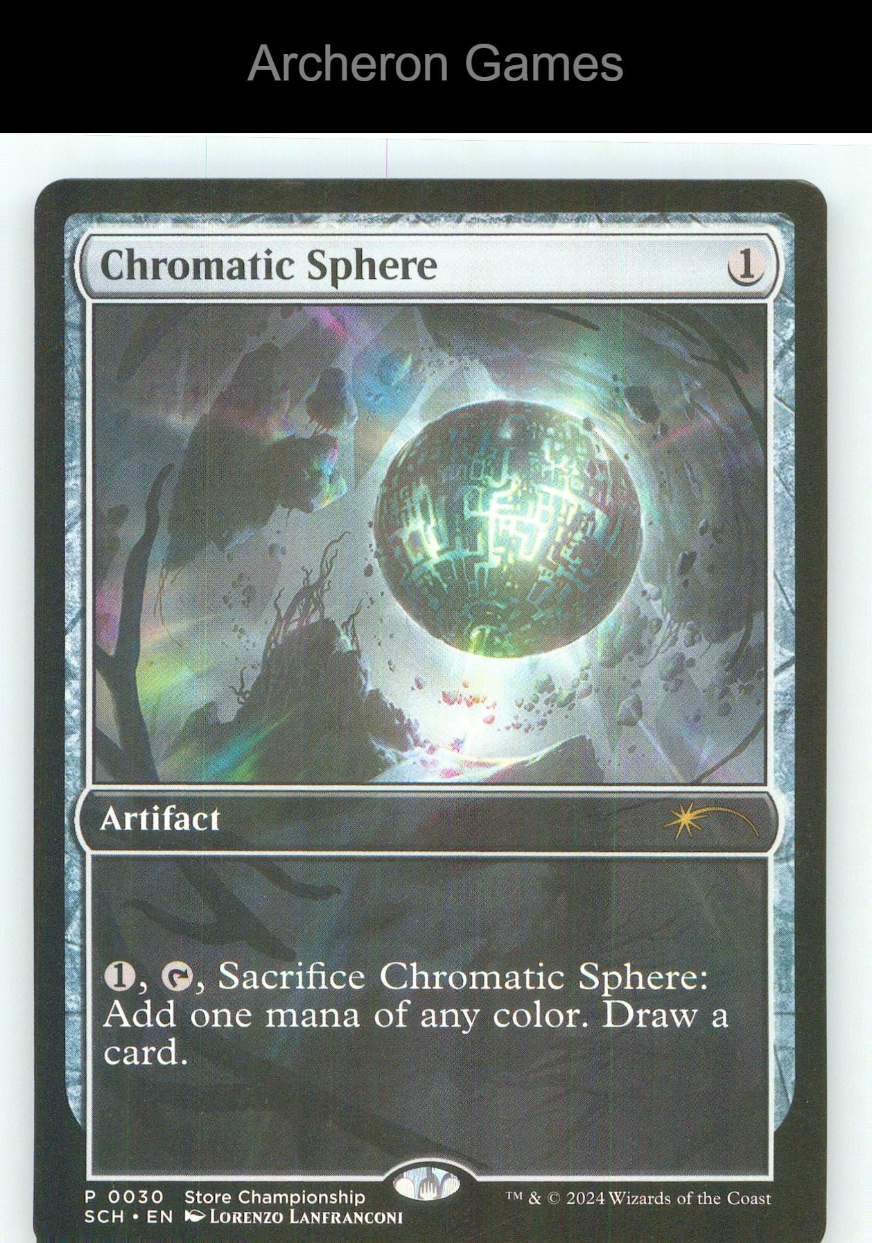Chromatic Sphere 30 P MTG Card NM/EX+