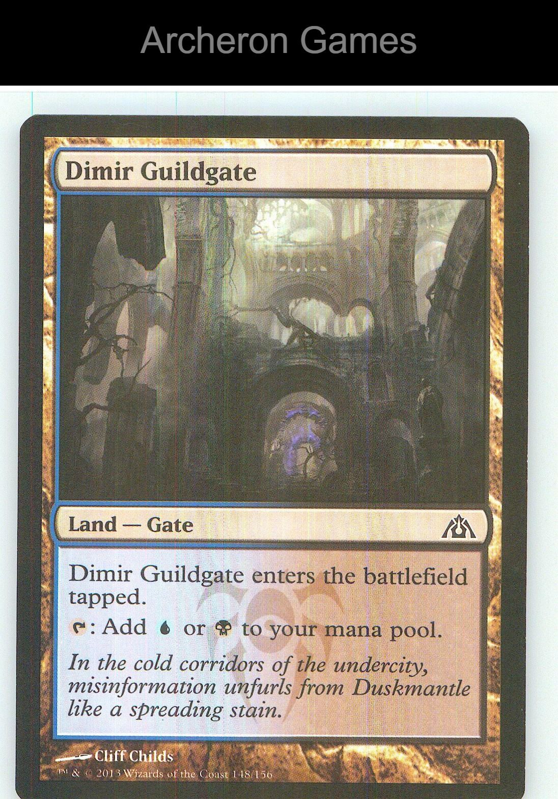 Dimir Guildgate DGM 148 C MTG Card NM/EX+