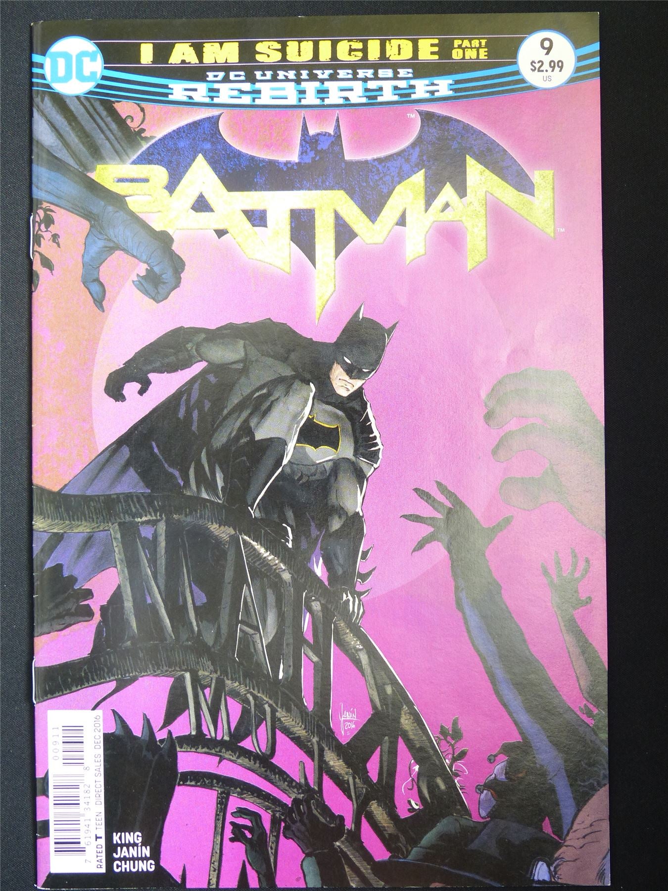 BATMAN #9 Rebirth - DC Comic #673