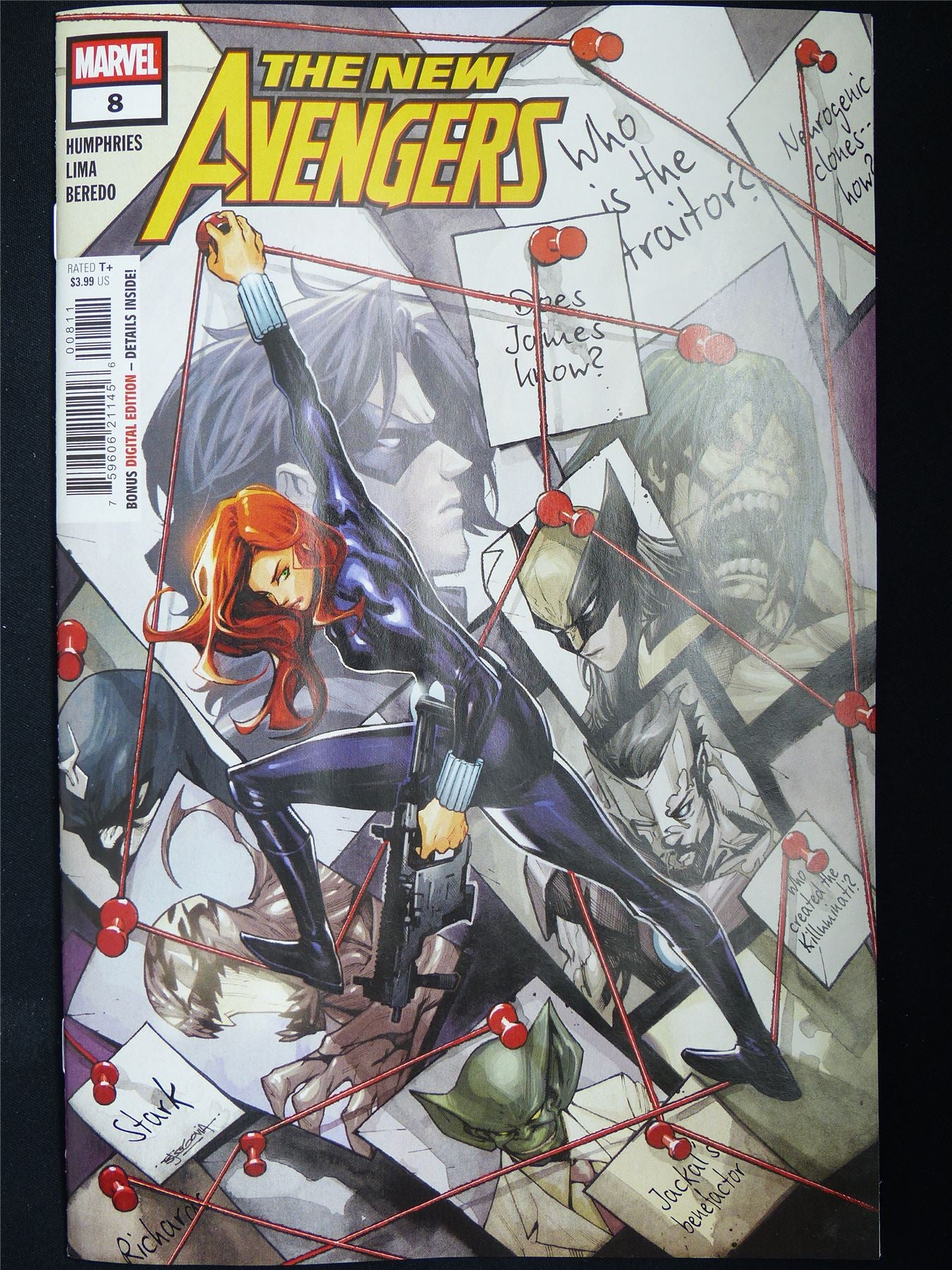 The New AVENGERS #8 - B&B Mar 2026 marvel Comic #1FA