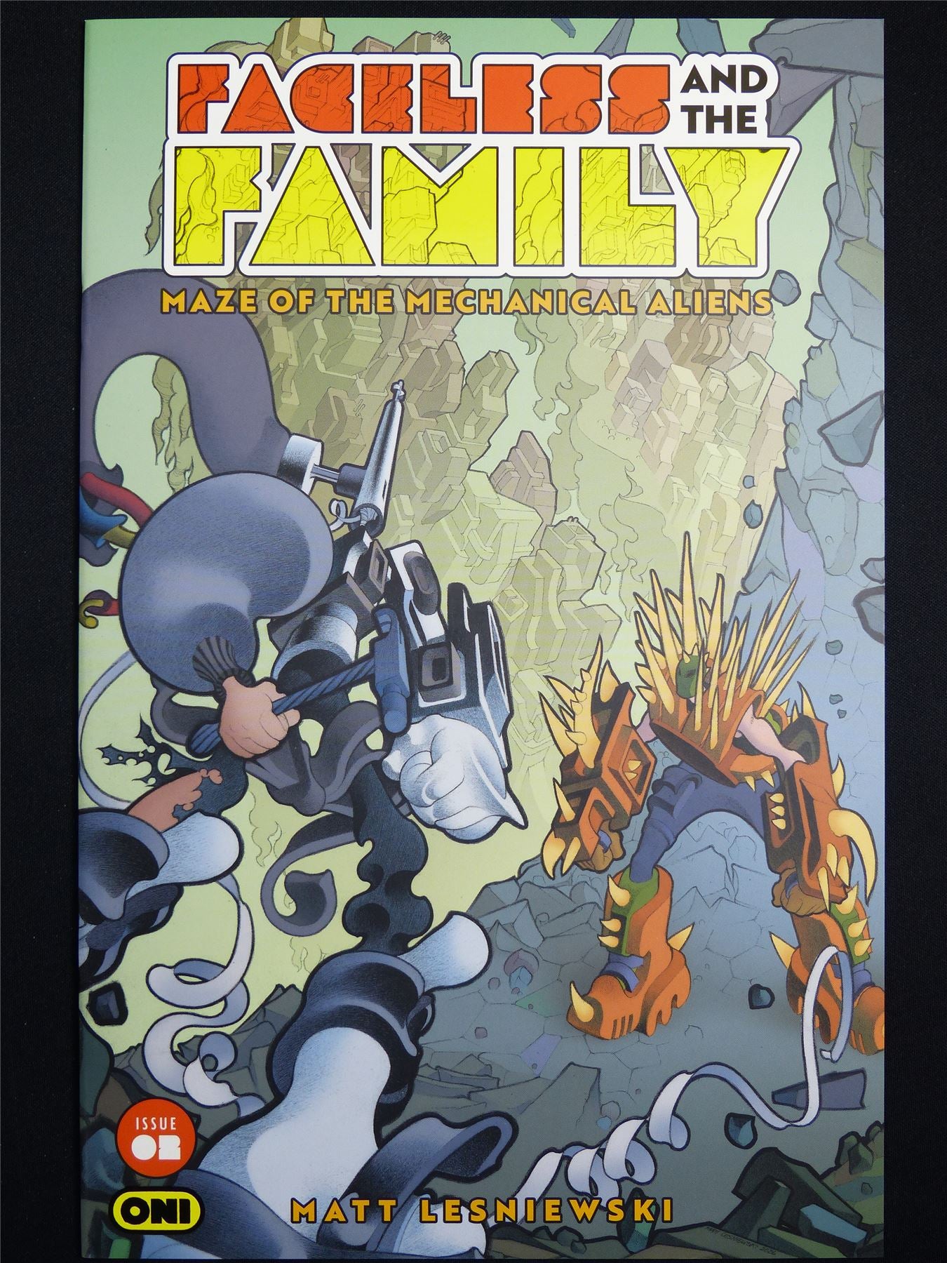 FACELESS and the Family: Maze of the Mechanical Aliens #2 Cvr A - Aug 2026 Oni Press Comic #34P