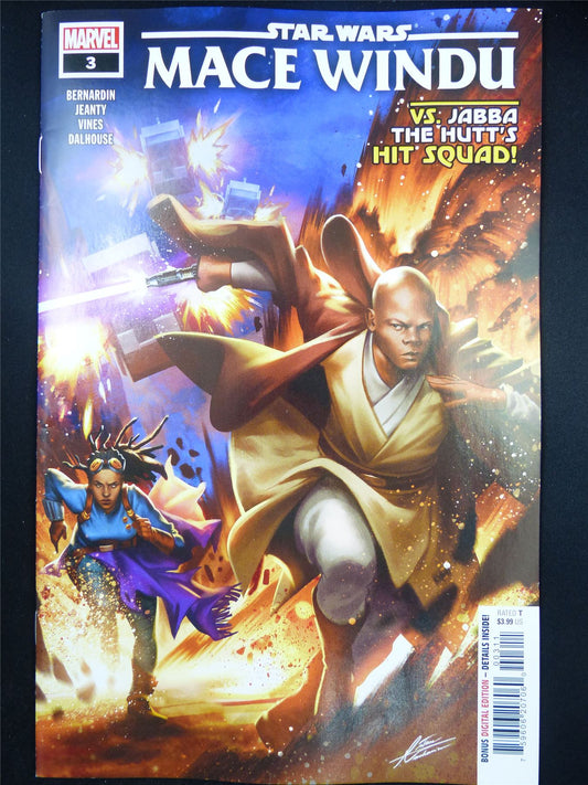 STAR Wars: Mace Windu #3 - Jun 2024 Marvel Comic #5VP