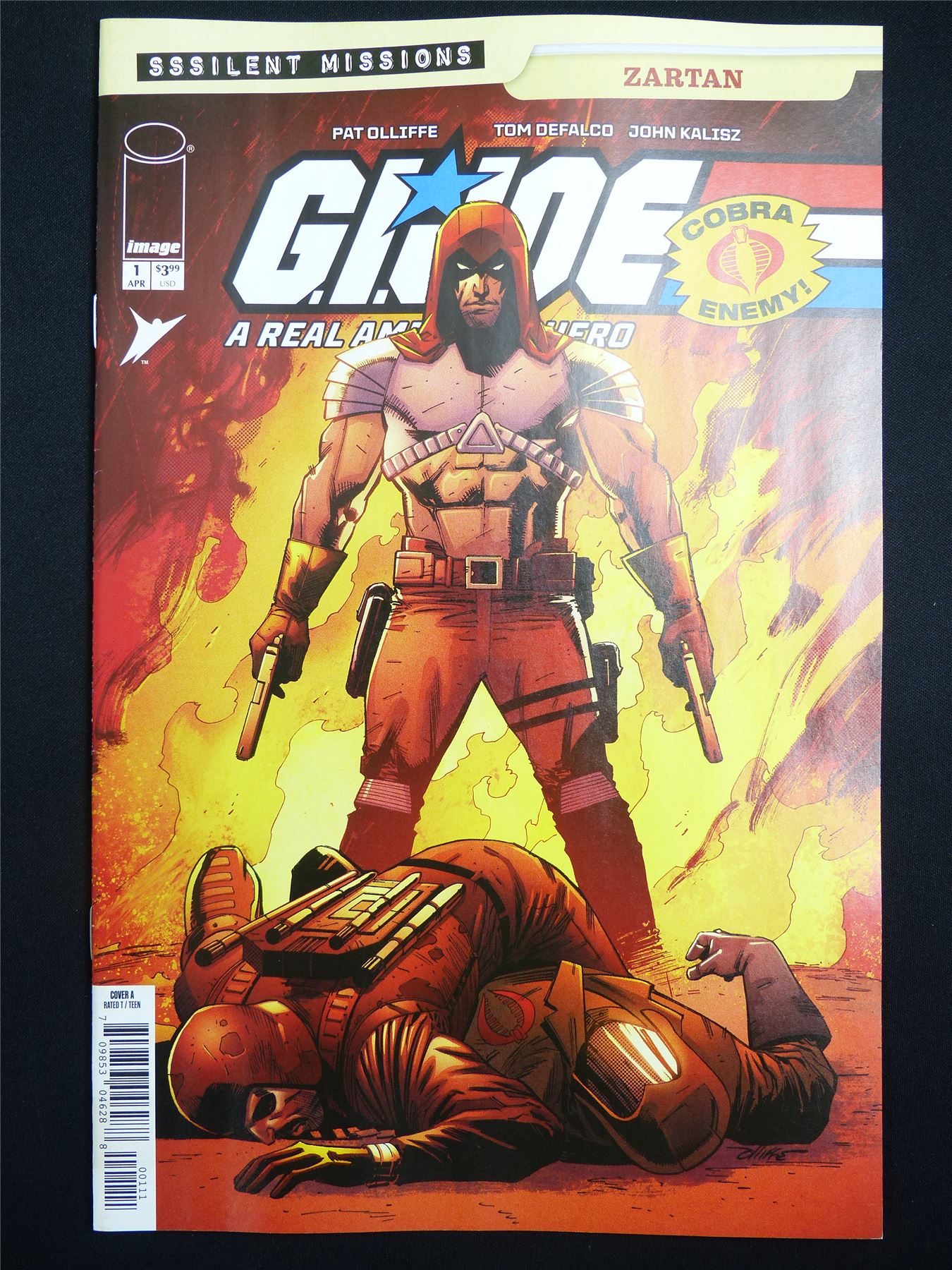 G.I.JOE: Sssilent Missions: Zartan #1 - Apr 2026 Image Comic #4KJ