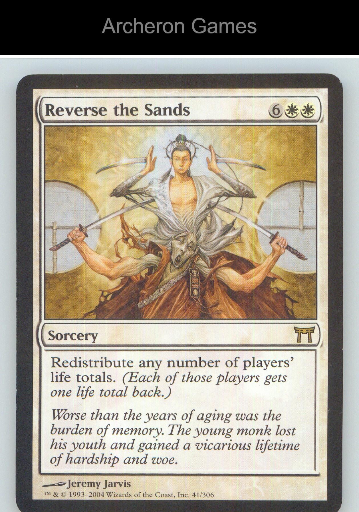 Reverse the Sands CHK 41 R MTG Card NM/EX+