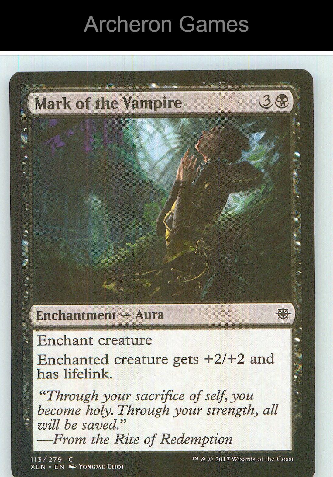 Mark of the Vampire XLN 113 C MTG Card NM/EX+