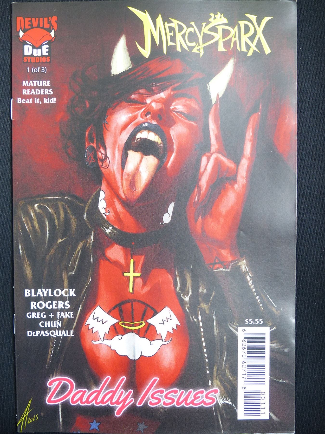 MERCY Sparx: Daddy Issues #1 - Aug 2025 Devil's Due Comic #2XI