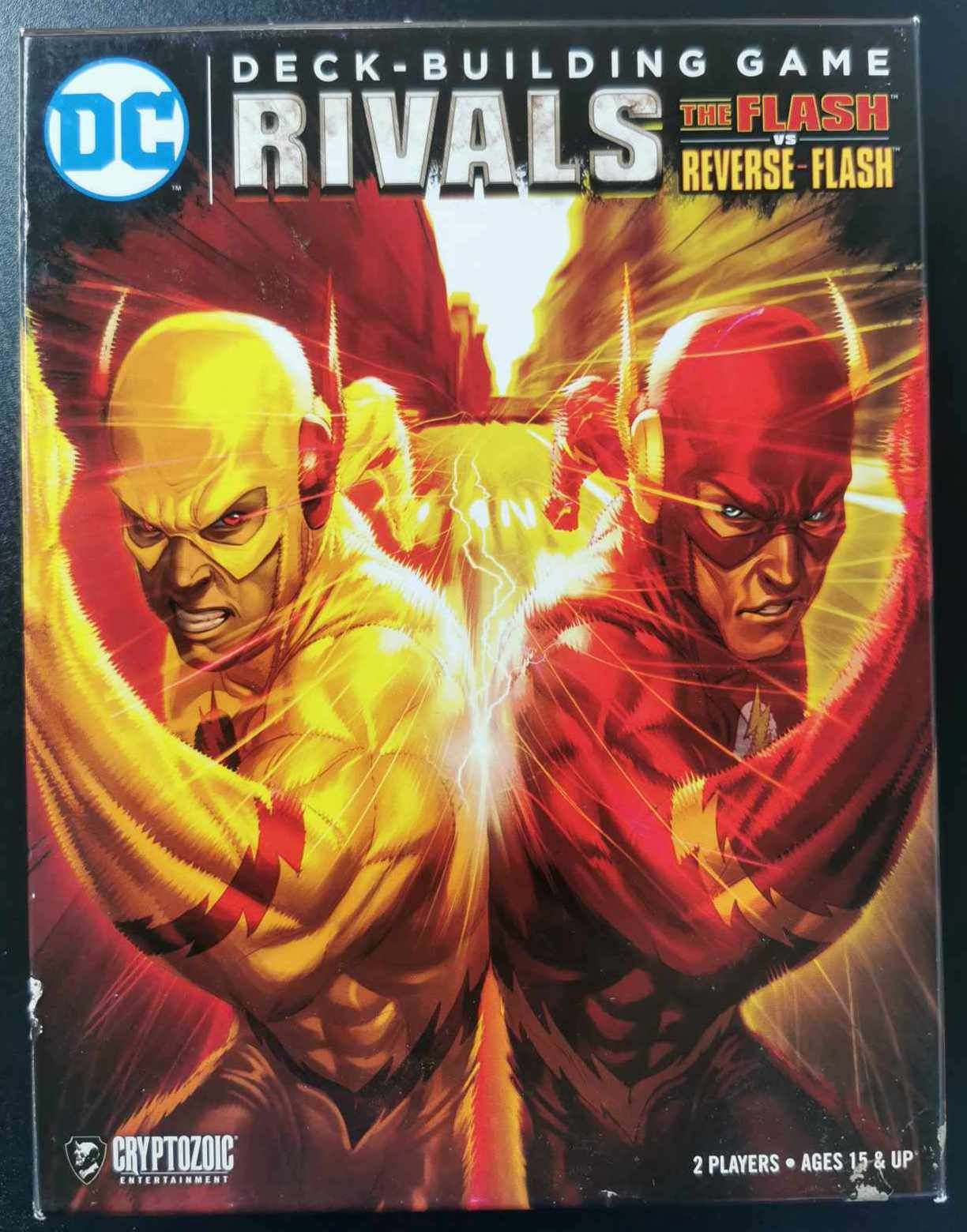 DC Rivals: The Flash vs Reverse-Flash Deckbuilder Board Game #9I0