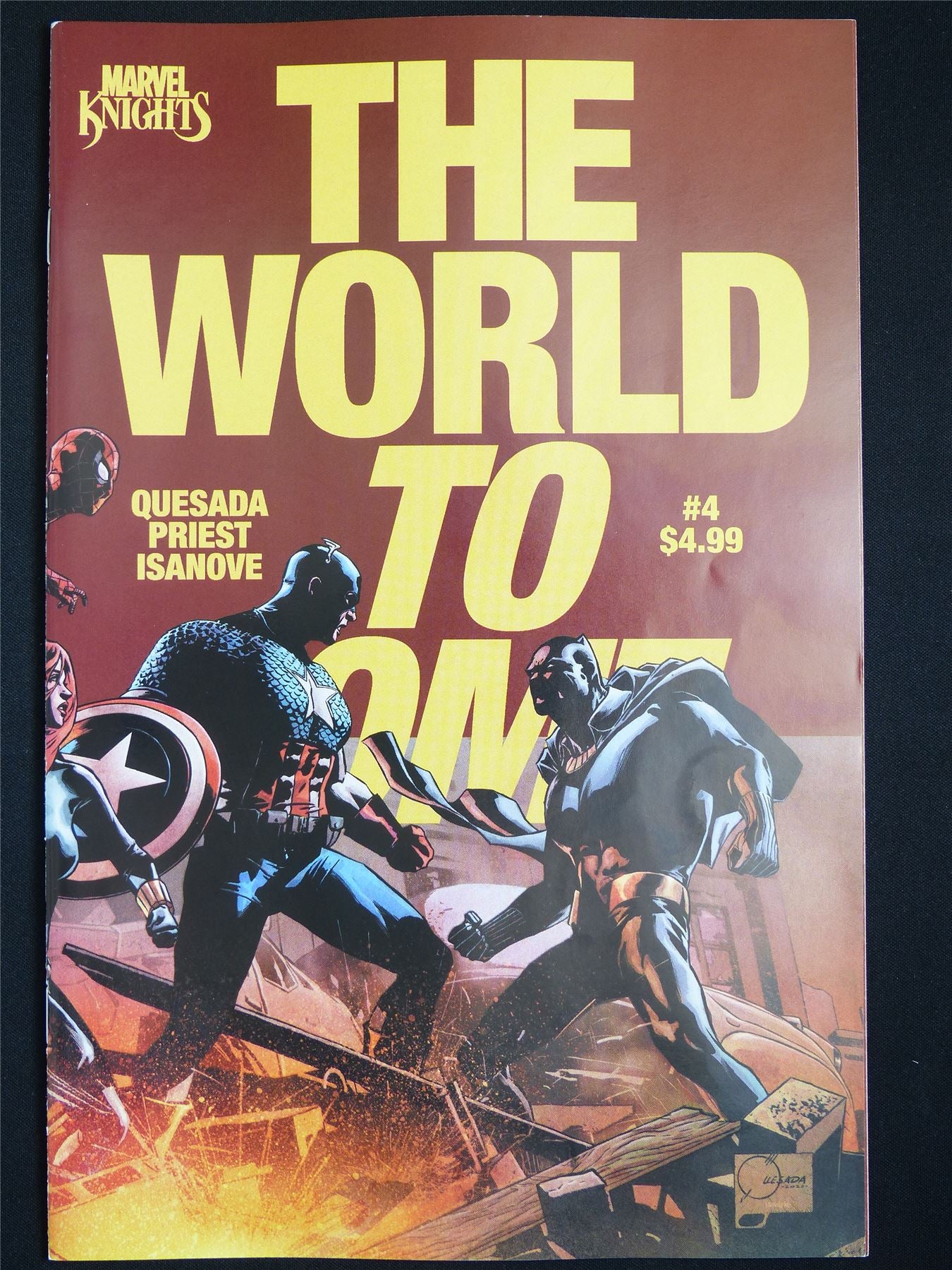 The WORLD to Come #4 Marvel Knights - Marvel Comic #6EH