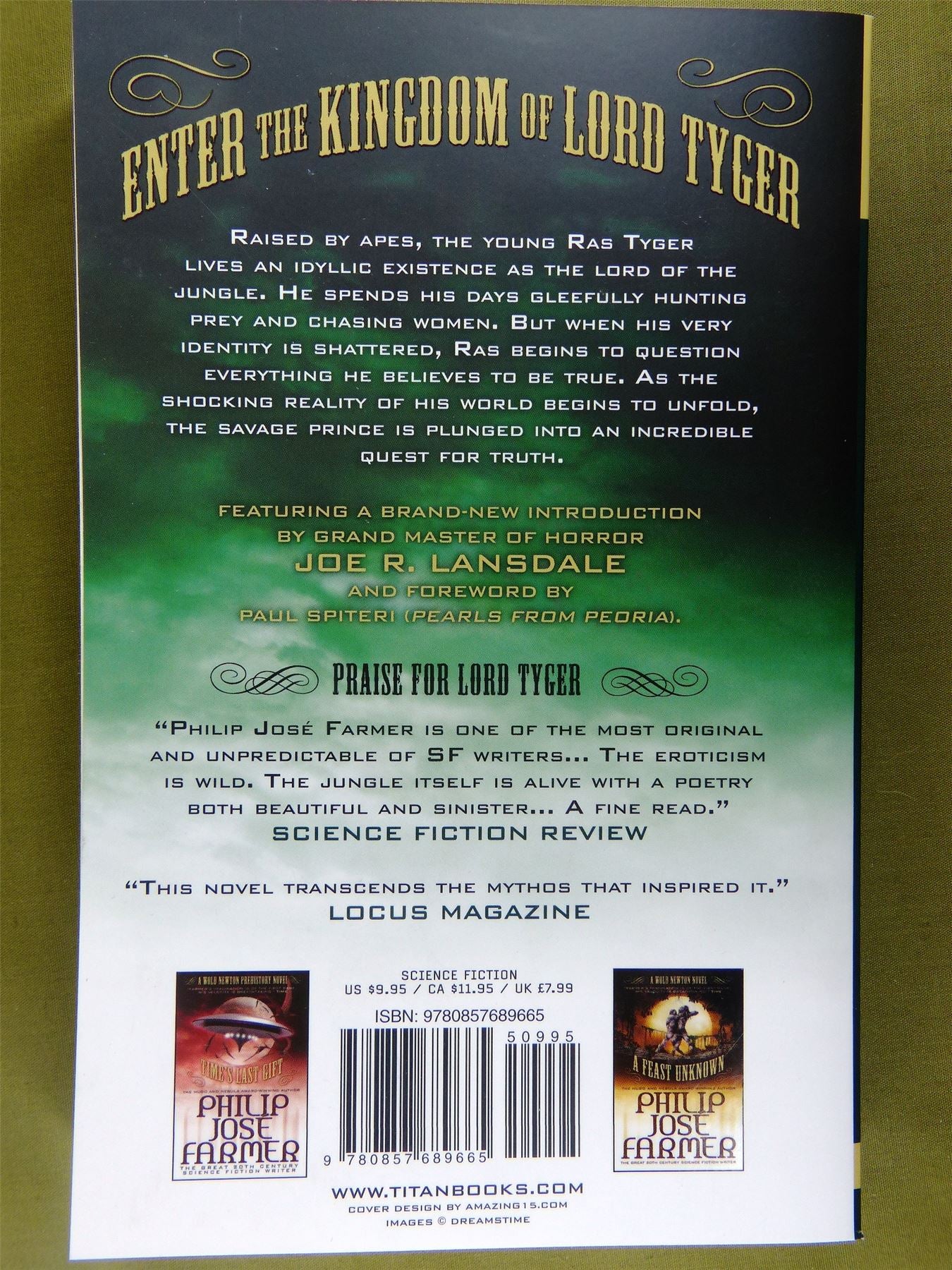 Philip Jose Farmer Lord Tyger - Graphic Novel #201