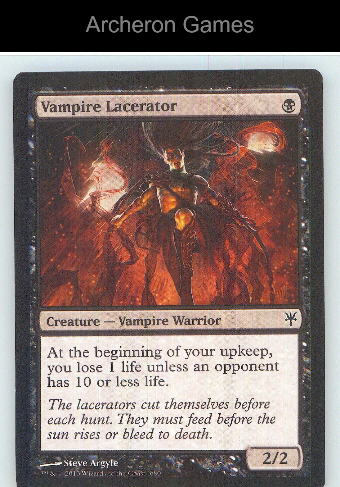 Vampire Lacerator SBT 3 C MTG Card NM/EX+