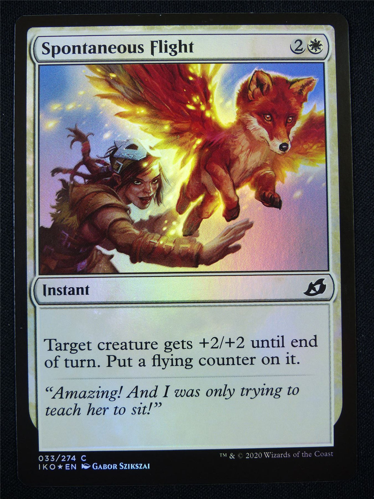 Spontaneous Flight Foil - Mtg Card #1LA
