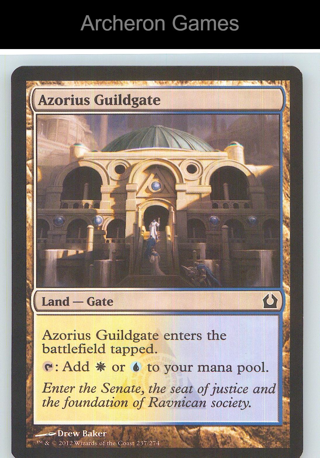 Azorius Guildgate RTR 237 C MTG Card NM/EX+
