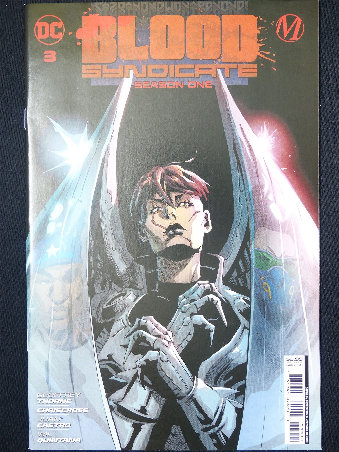 BLOOD Syndicate Season One #3 - B&B DC Comic #7LP