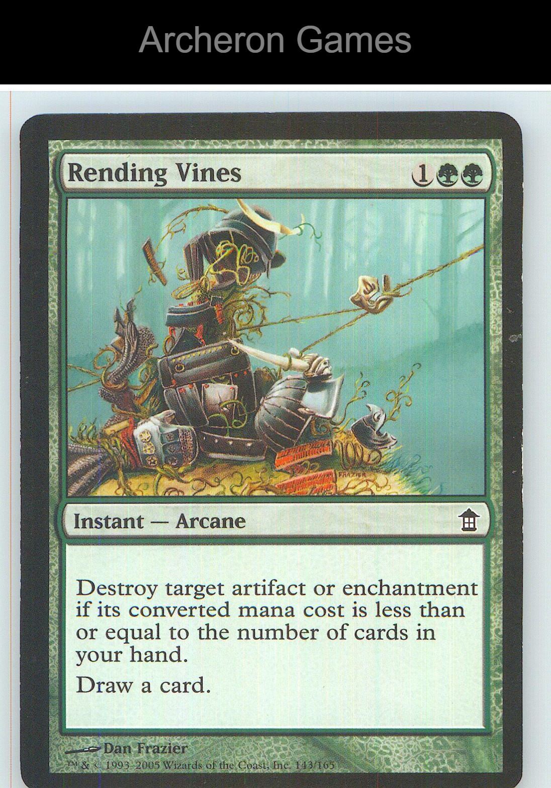 Rending Vines SOK 143 C MTG Card NM/EX+