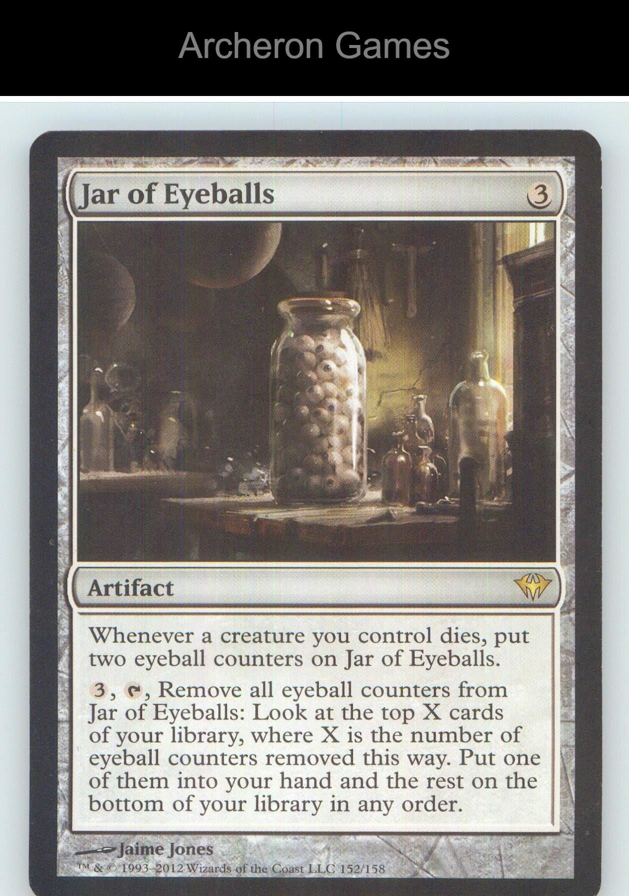 Jar of Eyeballs DKA 152 R MTG Card NM/EX+