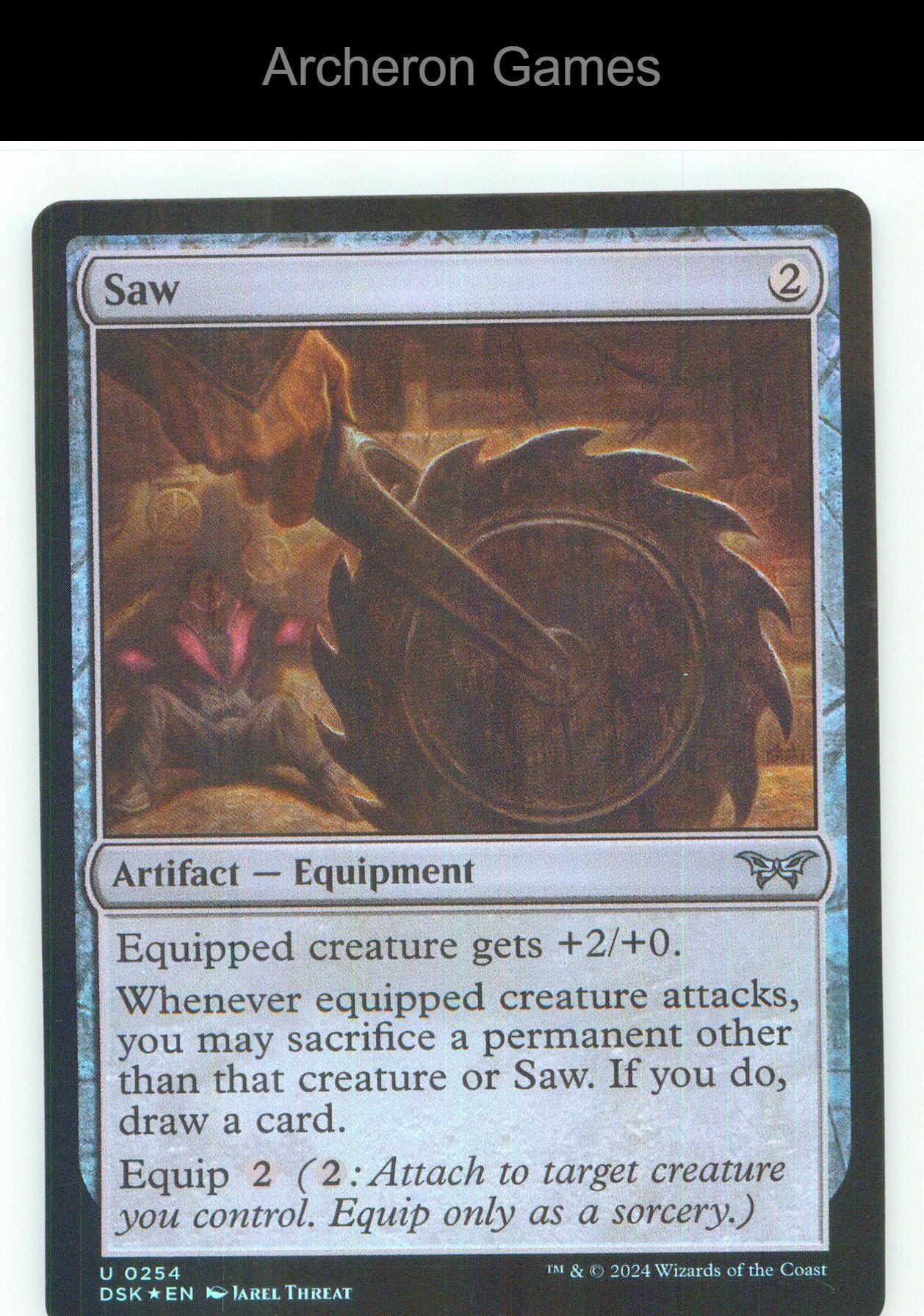 Saw DSK 254 UC MTG Card NM/EX+ Foil