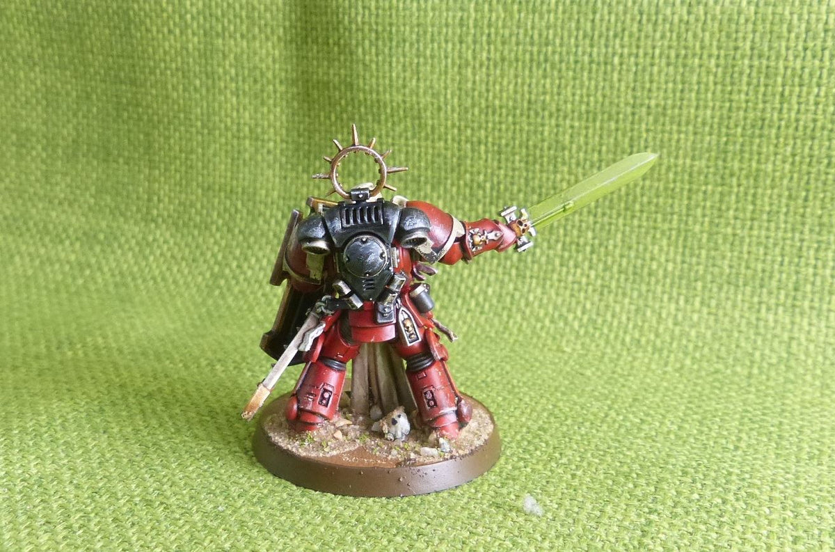 Bladeguard Veteran Painted - Blood Angels - Warhammer AoS 40k #N