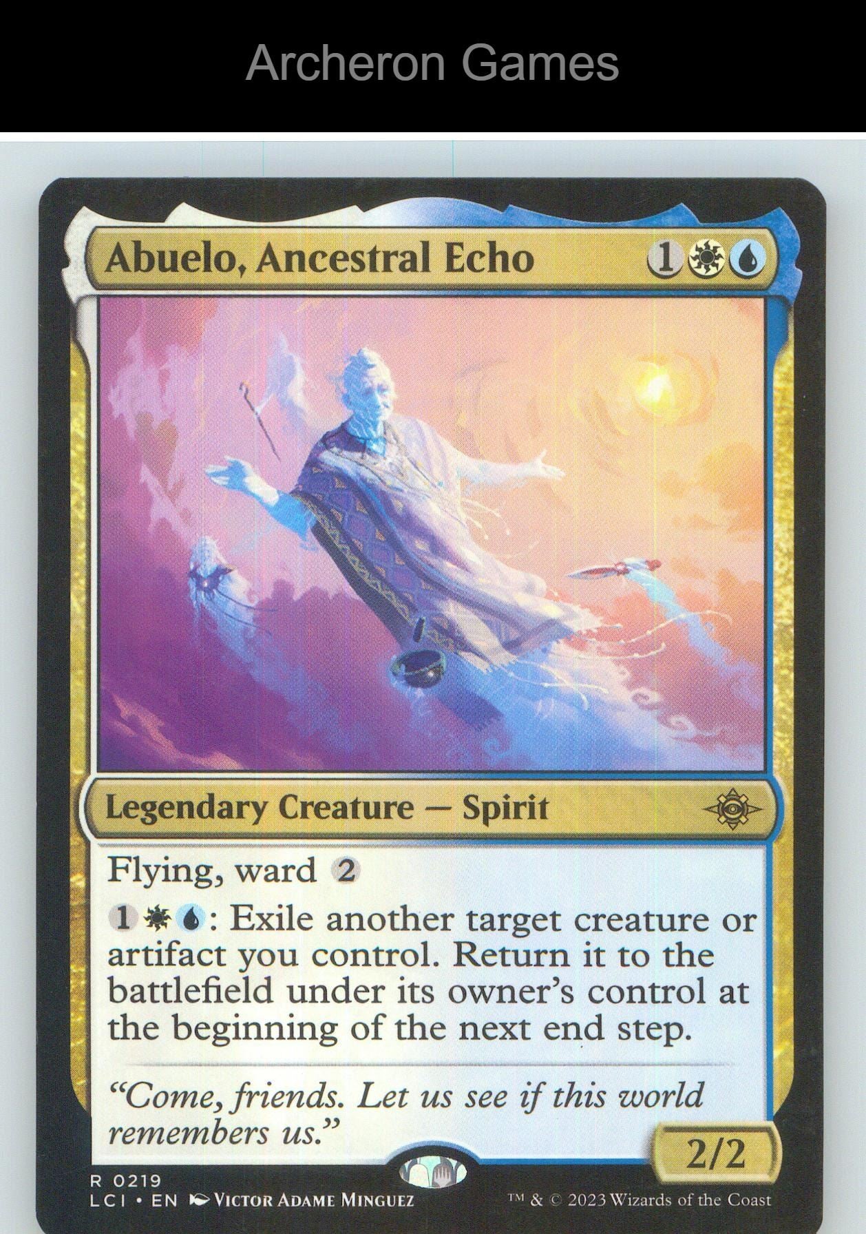 Abuelo, Ancestral Echo LCI 219 R MTG Card NM/EX+