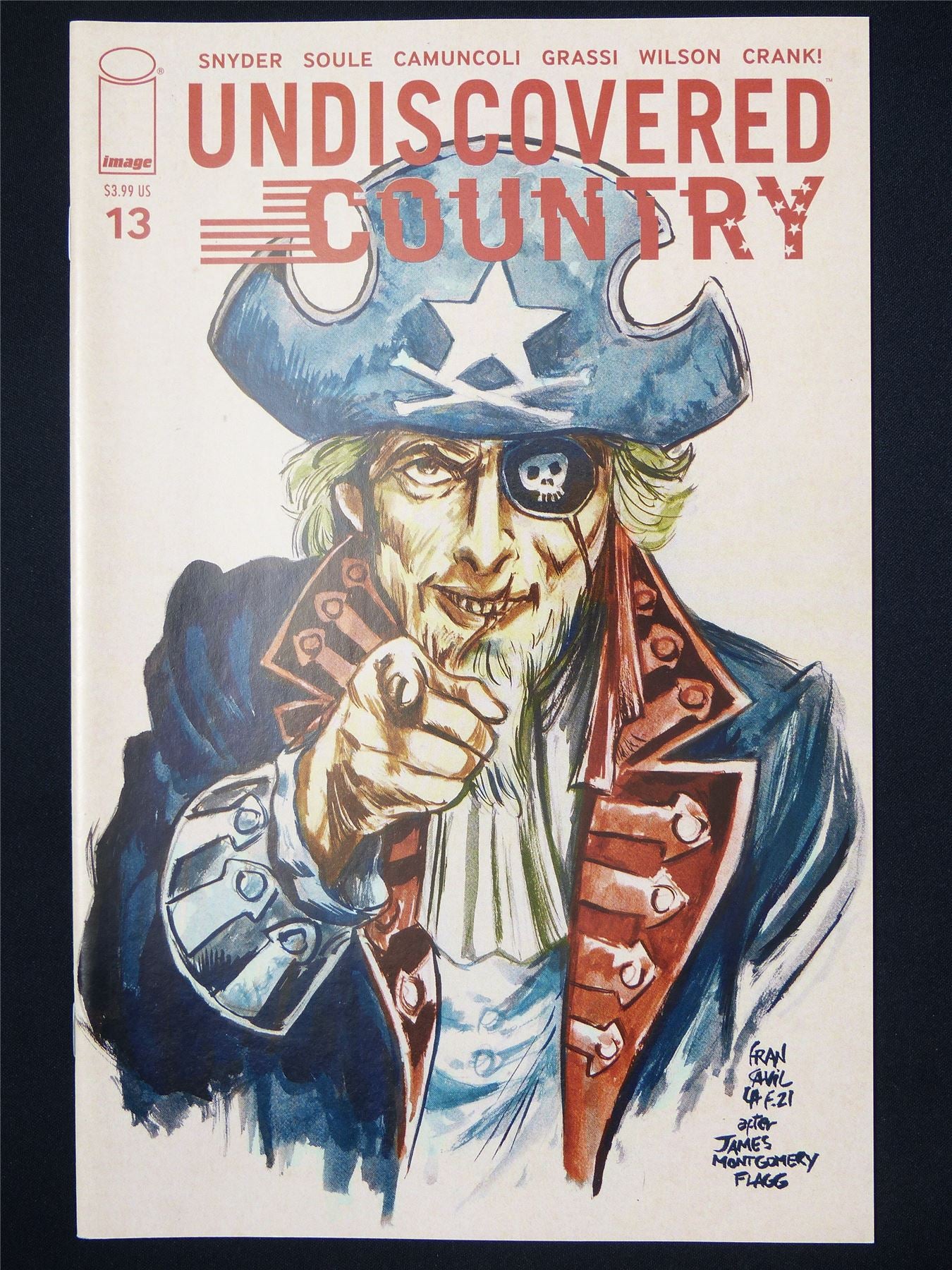 Undiscovery Country #13 Cvr B - B&B Image Comic #8DX