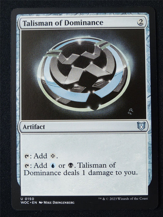 Talisman of Dominance - WOC - Mtg Card #8N