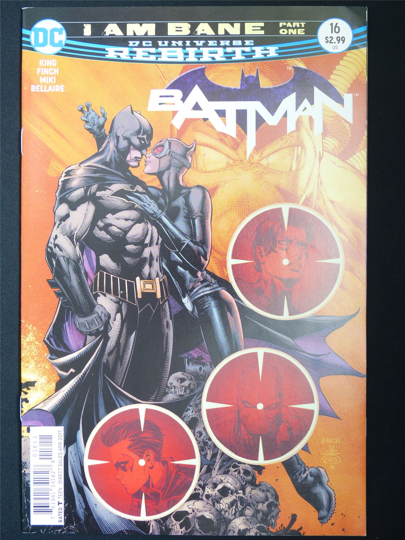 BATMAN #16 Rebirth - DC Comic #66S
