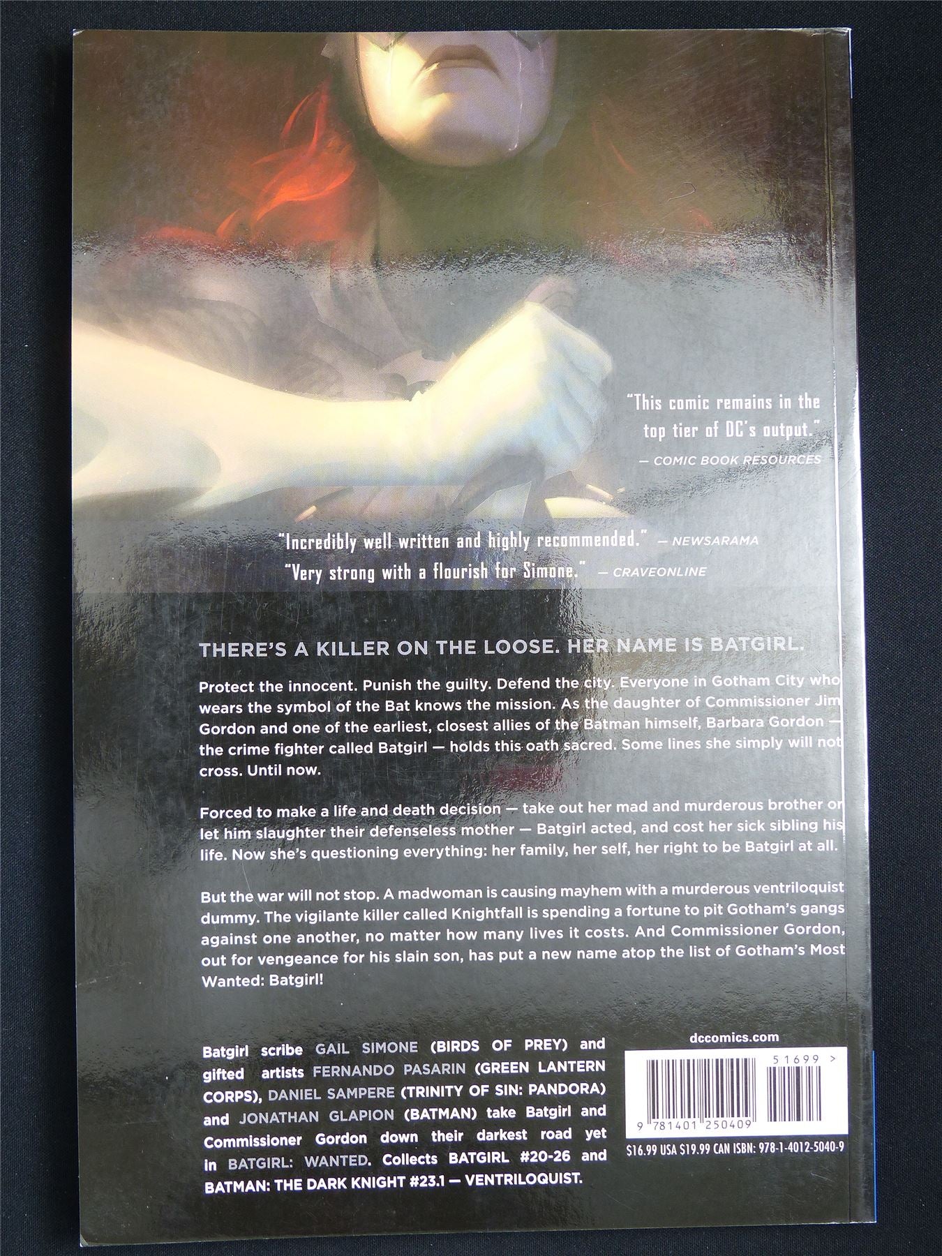 Batgirl volume 4: Wanted - DC Graphic Softback #XD