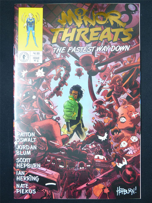 MINOR Threats The Fastedt Way Down #4 Foil - B&B Jul 2024 Dark Horse Comic #3UP