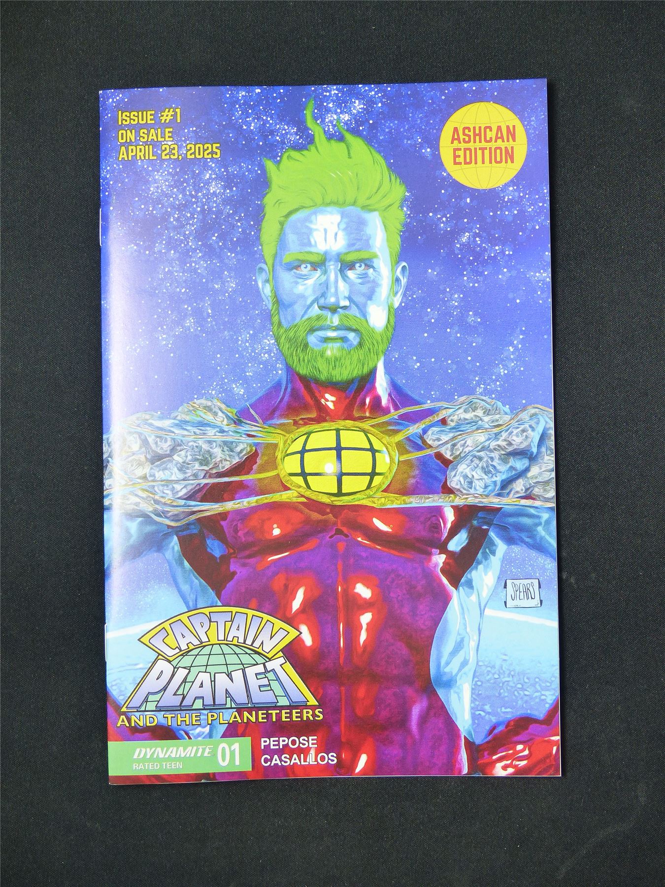 CAPTAIN Planet and the Planeteers #1 Ashcan Edition - Apr 2025 Dynamite Comic #2EE