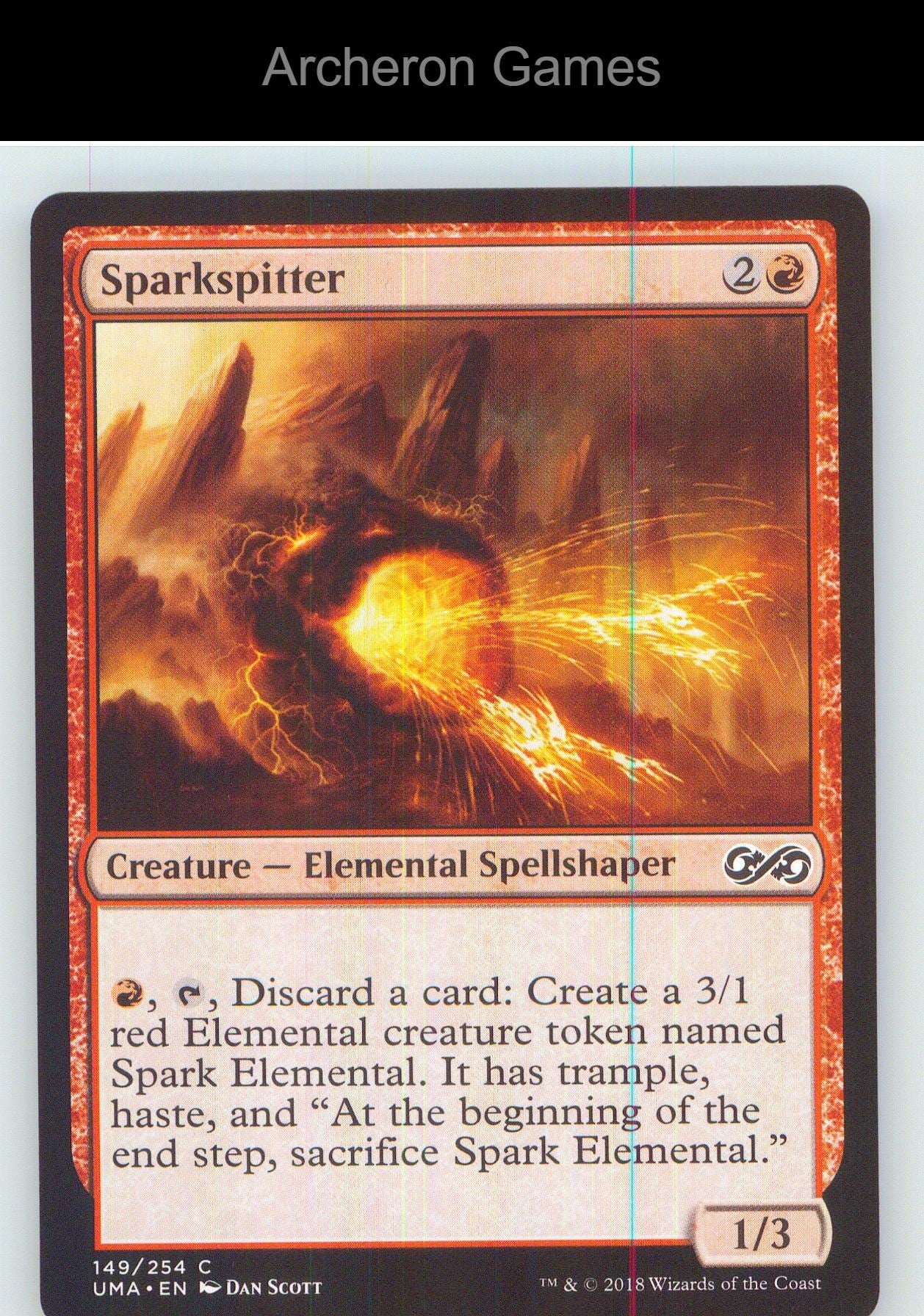 Sparkspitter UMA 149 C MTG Card NM/EX+