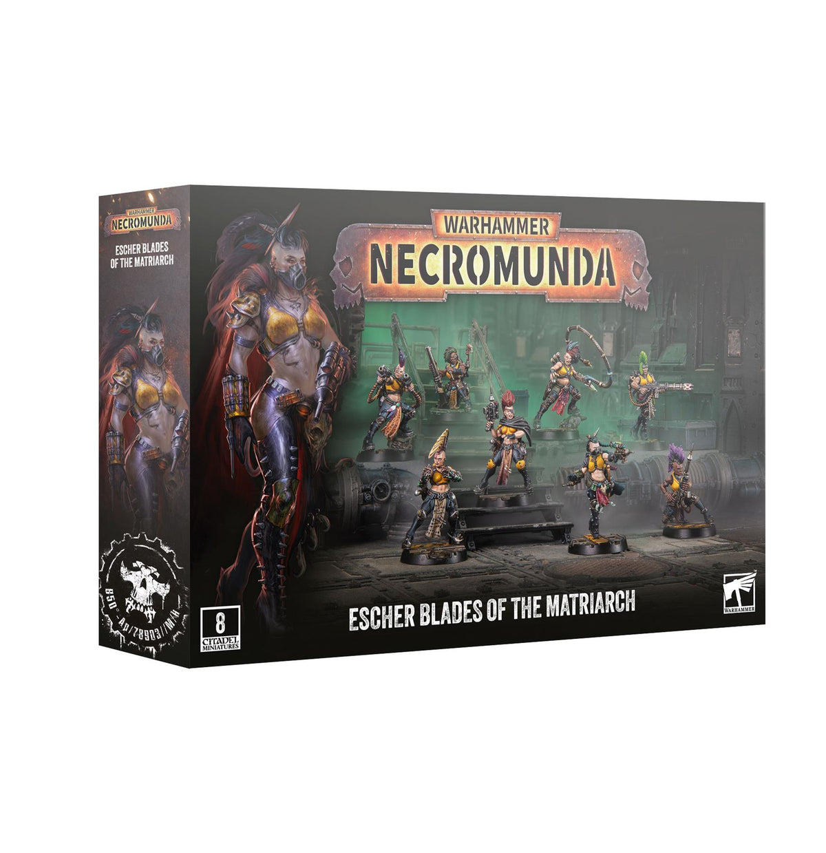 Escher Blades of the Matriarch - Warhammer: Necromunda Skirmish - Available from 19/09/2026