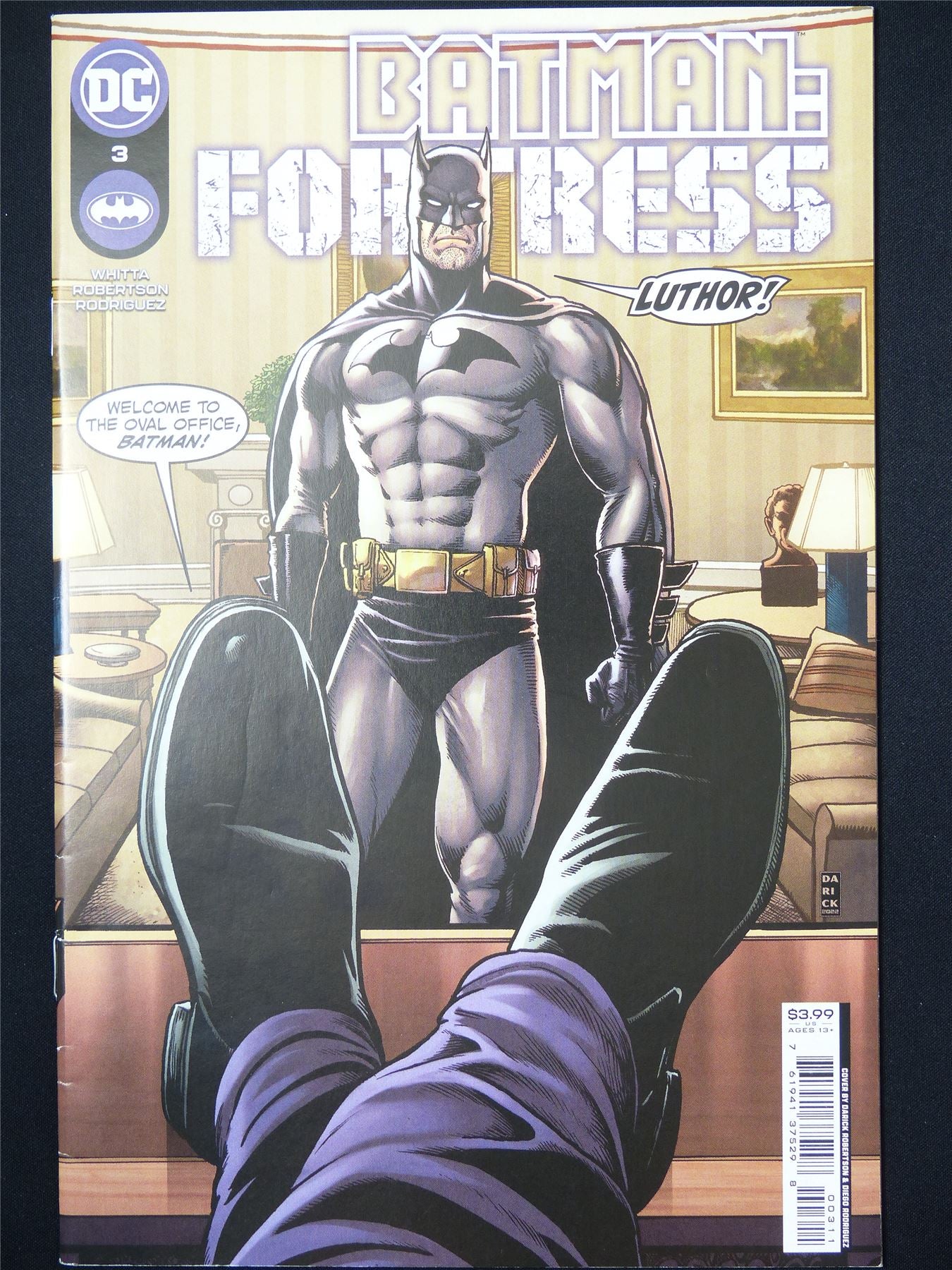 BATMAN: Fortress #3 - B&B DC Comic #7LW