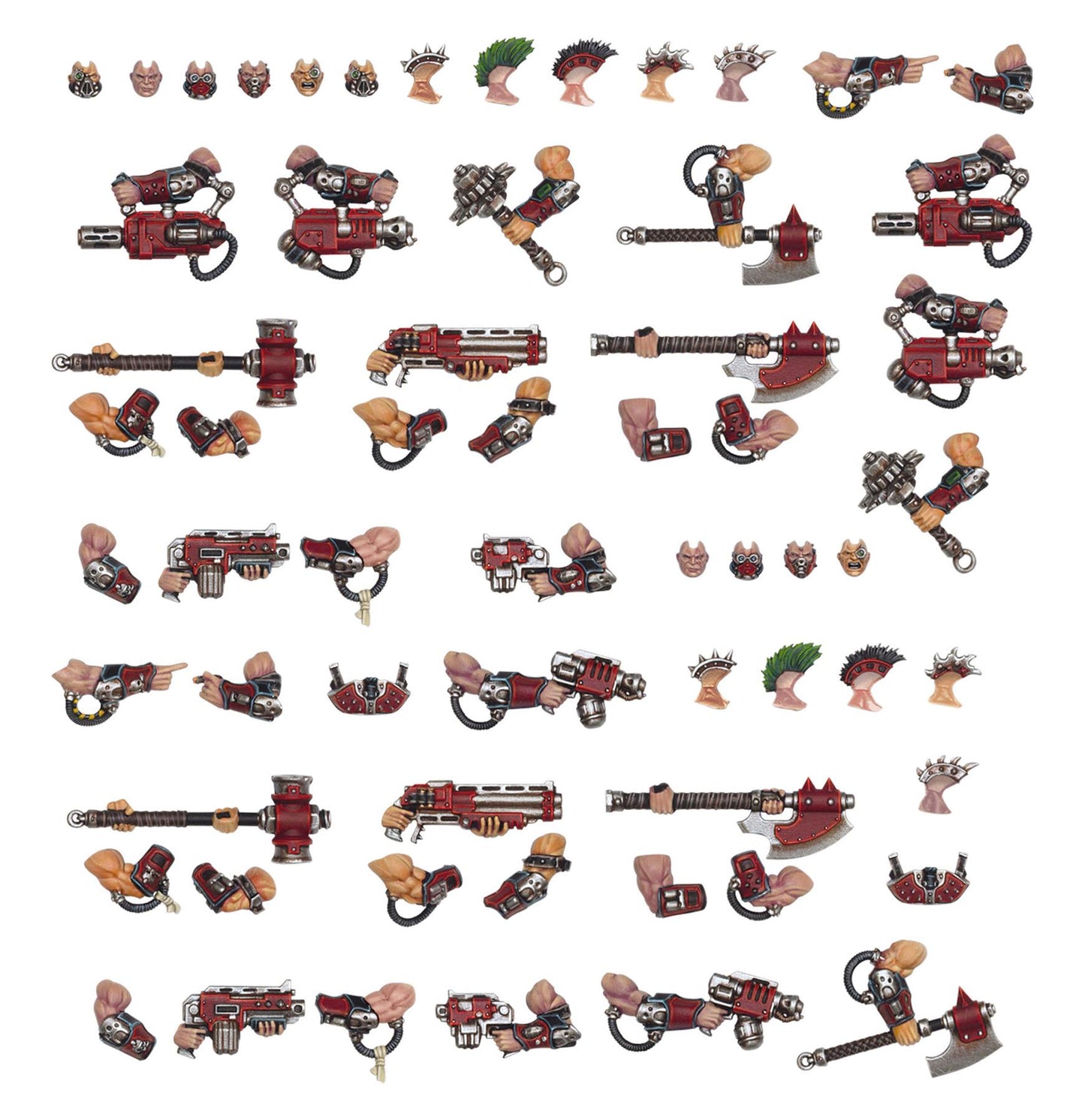 Weapons & Upgrades - Goliath - Necromunda