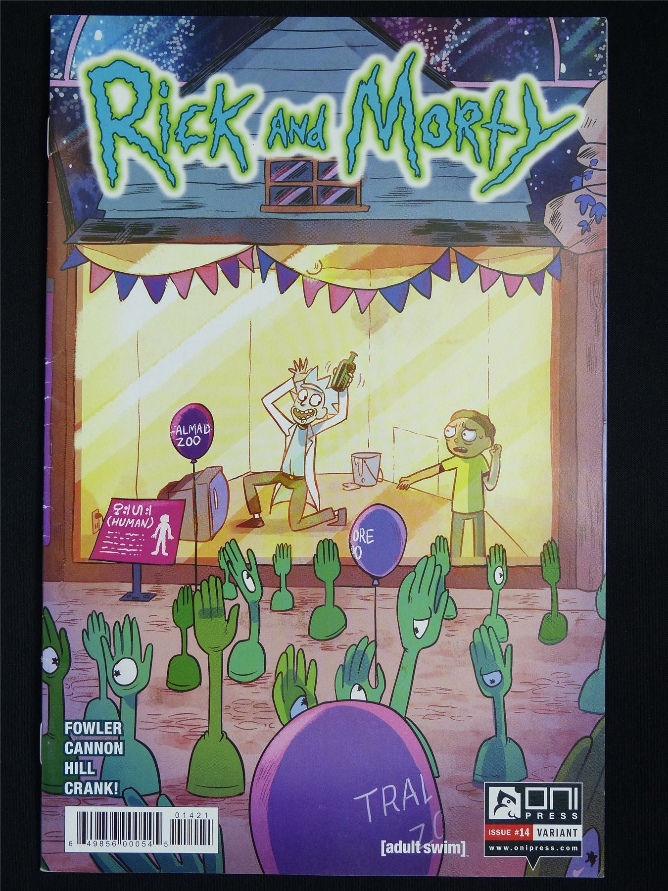RICK and Morty #14 - Oni Press Comic #4AB