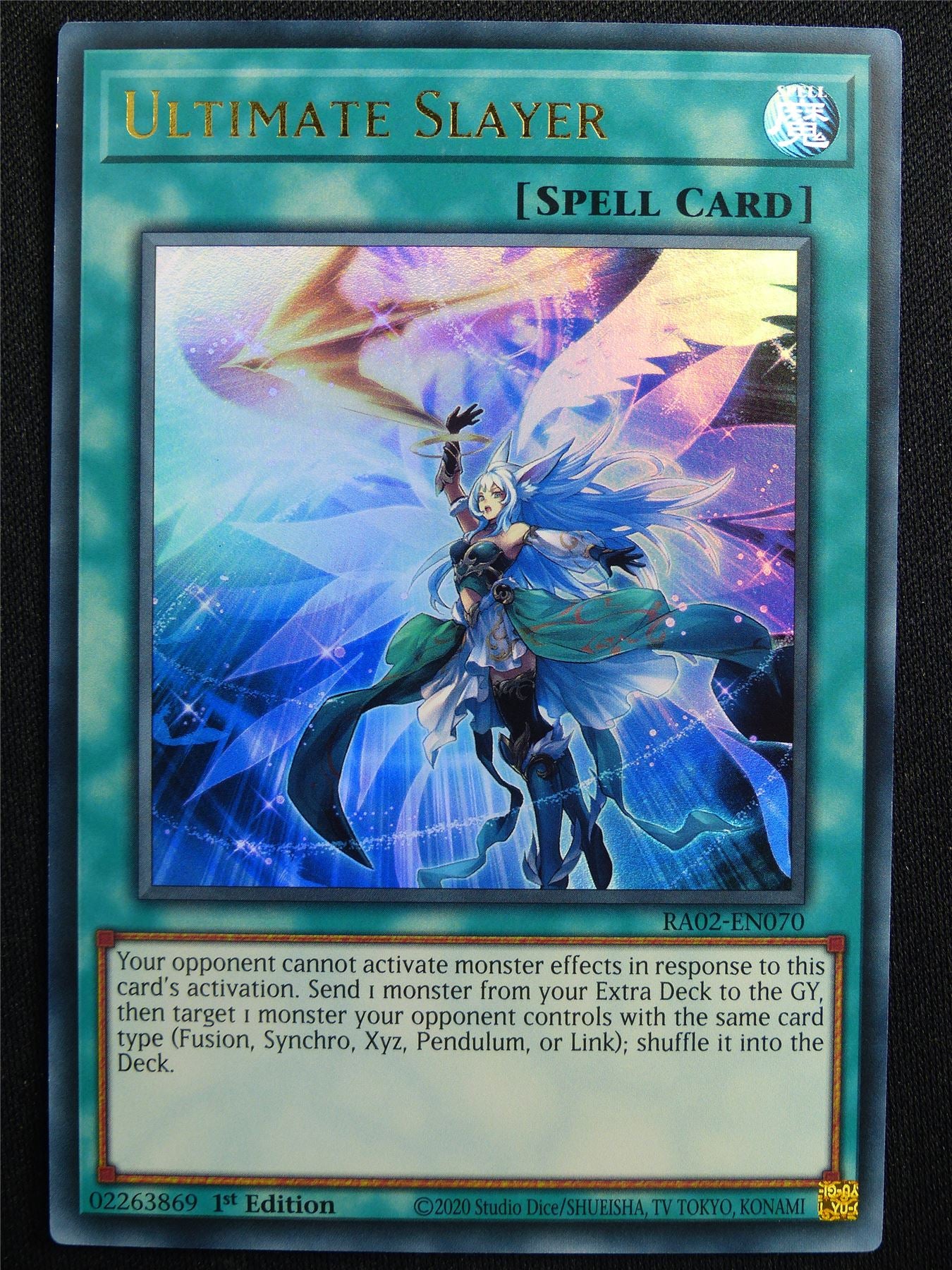 Ultimate Slayer RA02 Ultra Rare - 1st ed Yugioh Card #4U6