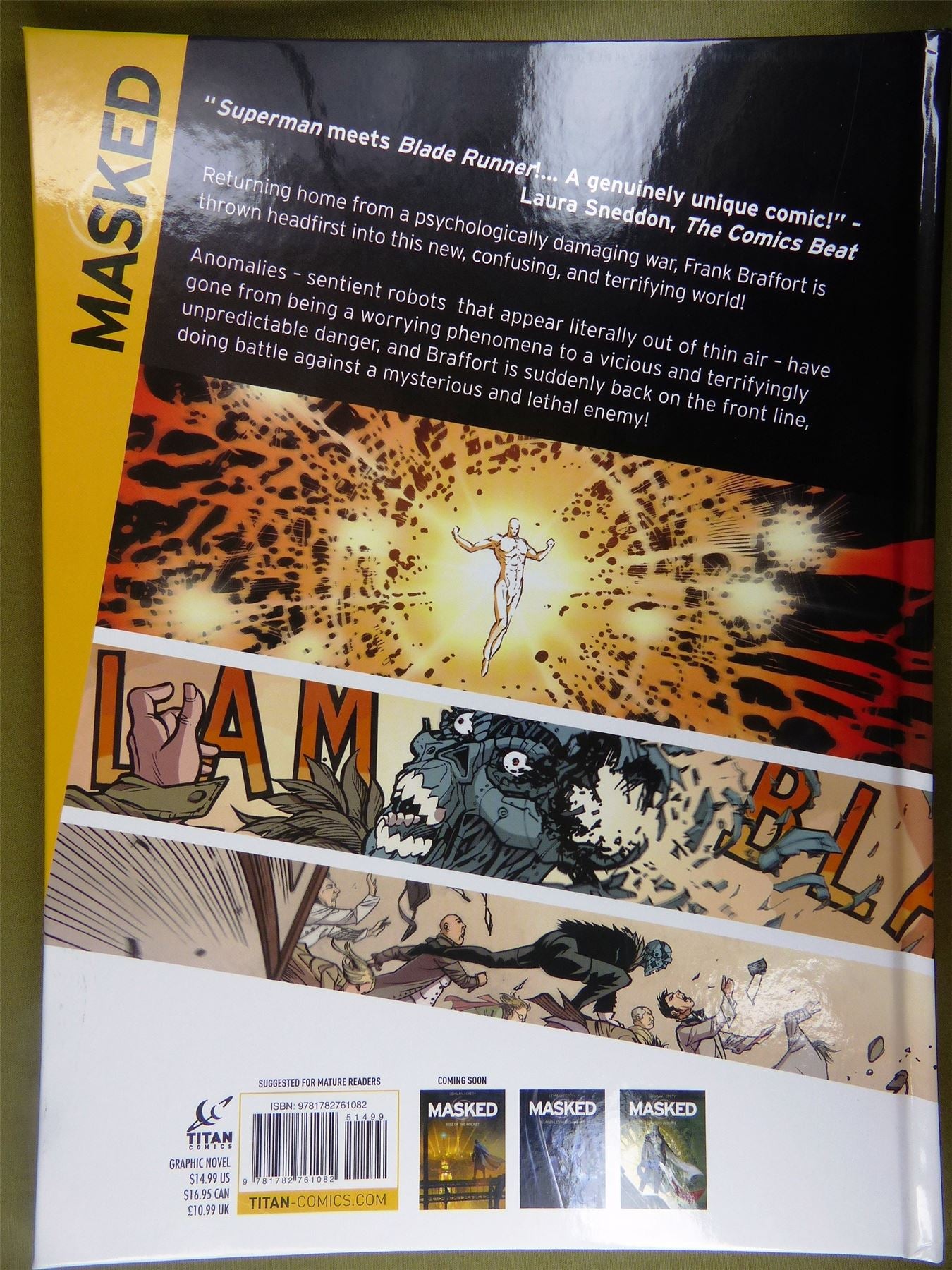 Masked Anomalies - Graphic Novel Hard Back #4