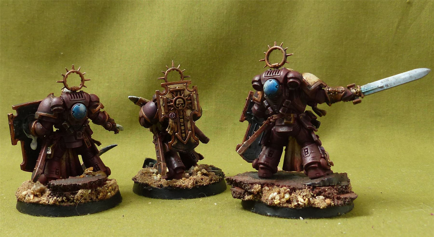 Bladeguard Veterans painted - Blood Angels - Warhammer 40K #9G