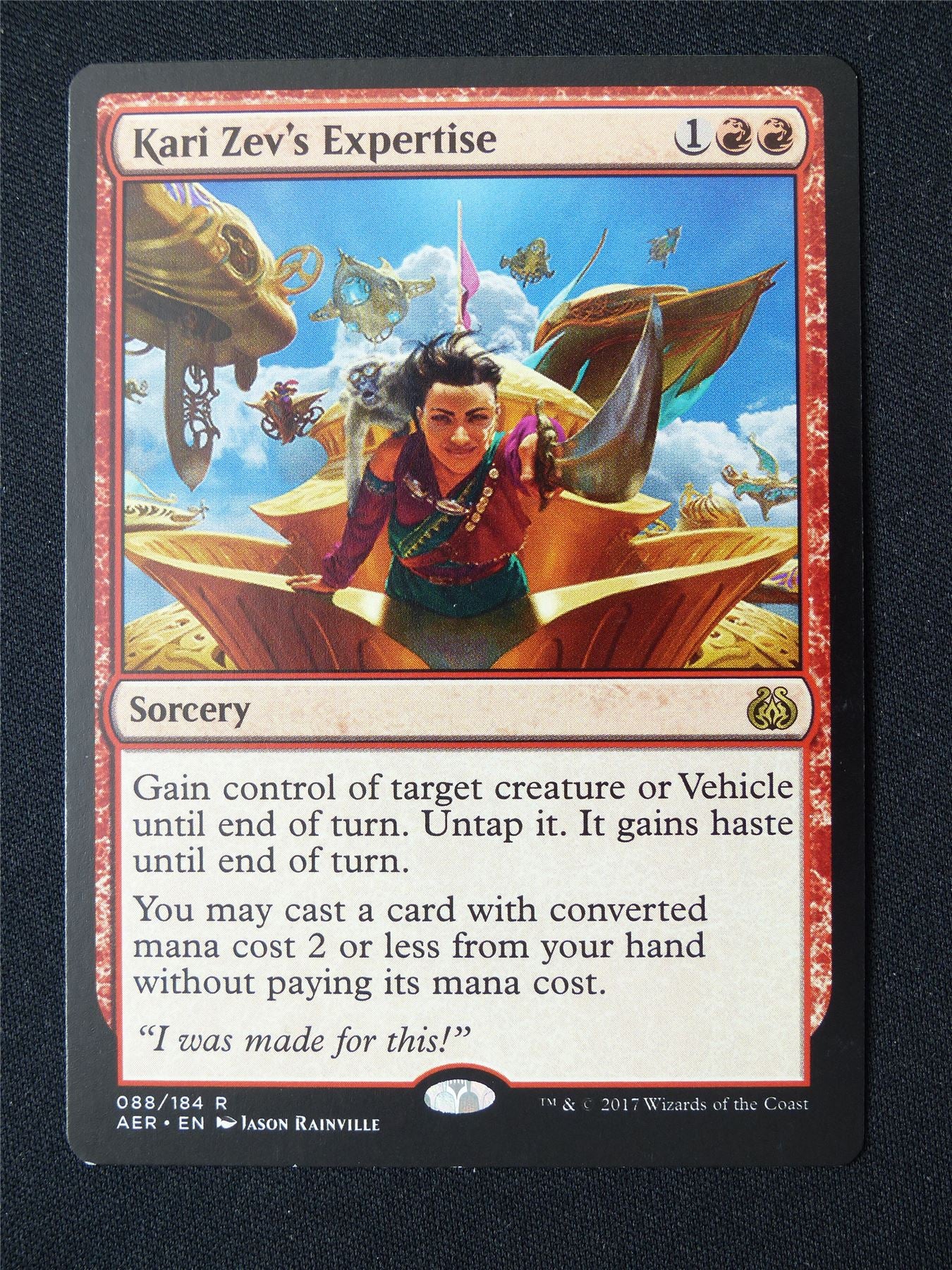 Kari Zev's Expertise - AER - Mtg Card #94P