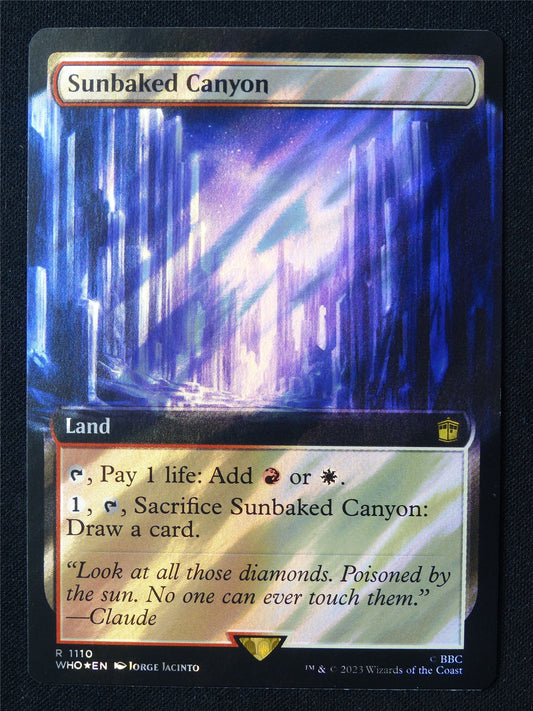 Sunbaked Canyon Surge Foil - WHO - Mtg Card #17