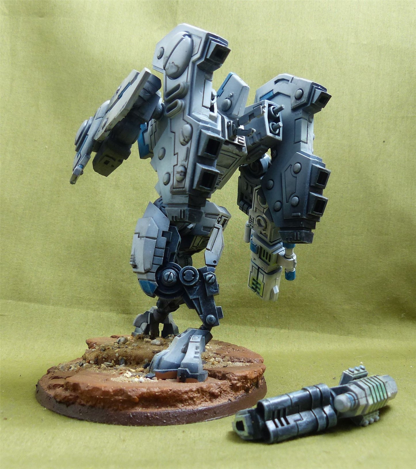 XV104 Riptide Battlesuit painted - Tau Empire - Warhammer 40K #2Y4