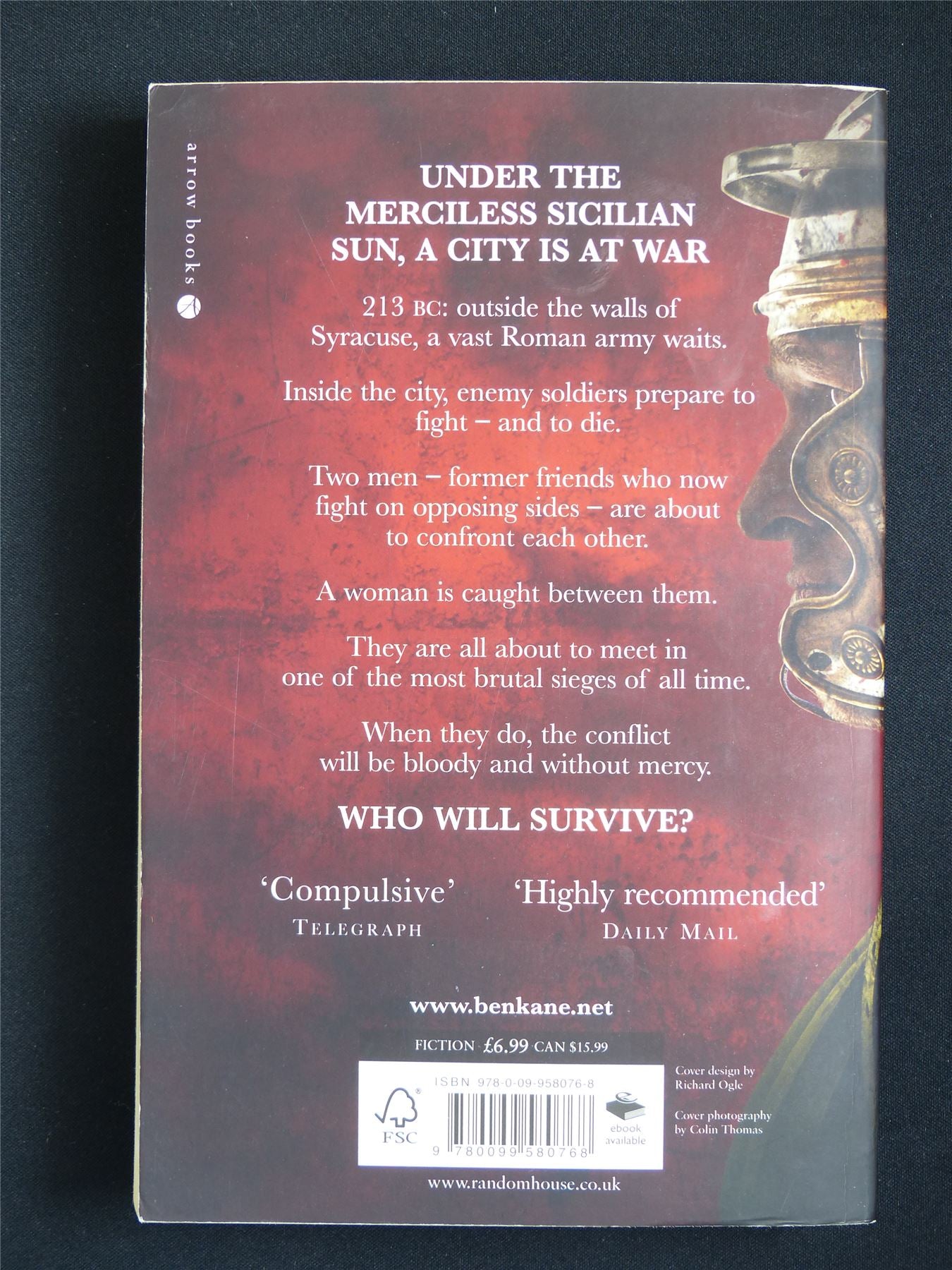 Hannibal: Clouds of War - Ben Kale Novel Softback #2LF