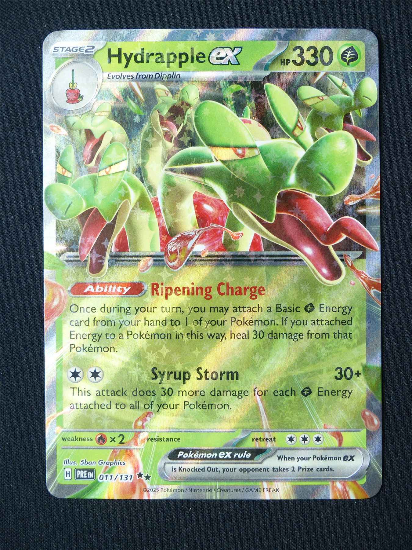 Hydrapple EX 011/131 Holo - Pokemon Card #8QQ