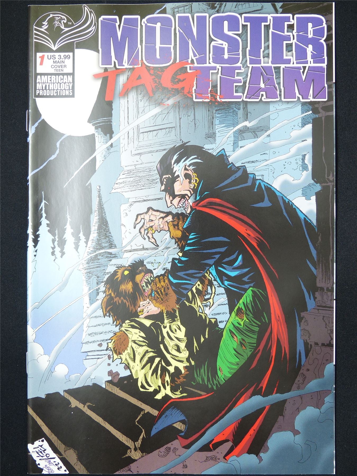 MONSTER Tag Team #1 - Mar 2025 Mythology Comic #21V