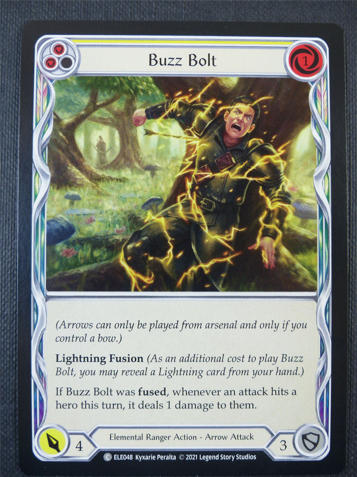 Buzz Bolt - Yellow - Tales of Aria 1st ed - Flesh and Blood Card #622